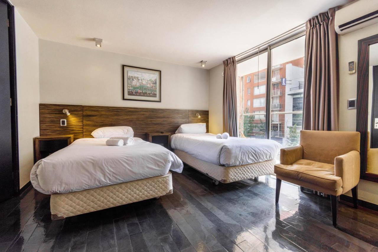 Tribeca Twin Room - Studio With Pool, Wifi, Ac Santiago Exterior foto